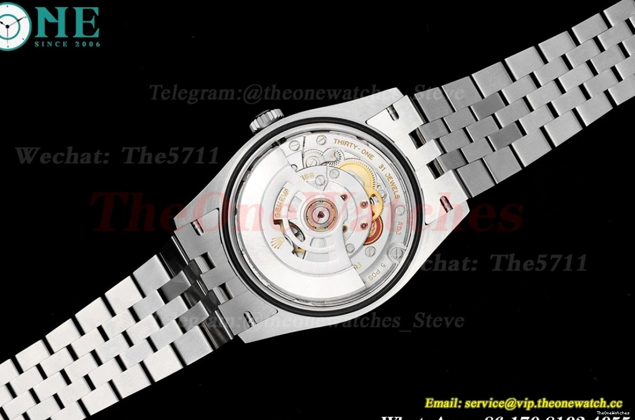 Dial 36mm Jub Datejust SS SS VSF VS3235 126234 Textured Blue 0117